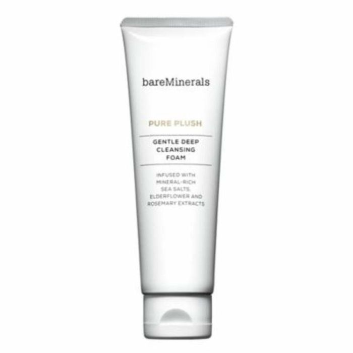Bare Minerals PURE PLUSH Espuma Limpiadora Facial Suave y Profunda 120 gr con Sales Marinas para Todo Tipo de Pieles 2