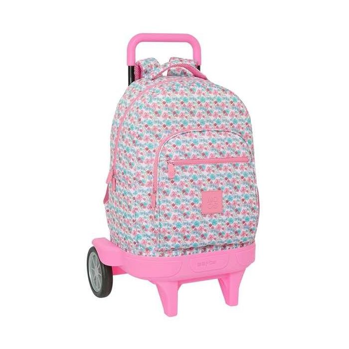 Mochila Safta Grande Con Ruedas Compact Evolution Extraible Moos Floresistente 450x330x220 mm Mochila Safta Grande Con Ruedas Compact Evolution Extraible Moos Floresistente 450x330x220 mm