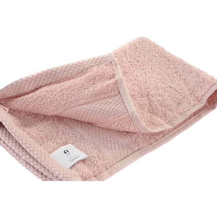 DKD Home Decor Toalla Tocador Rosa Palo 50 x 1 x 30 cm Algodón Poliéster 600gsm 6 Unidades 2 DKD Home Decor Toalla Tocador Rosa Palo 50 x 1 x 30 cm Algodón Poliéster 600gsm 6 Unidades 2