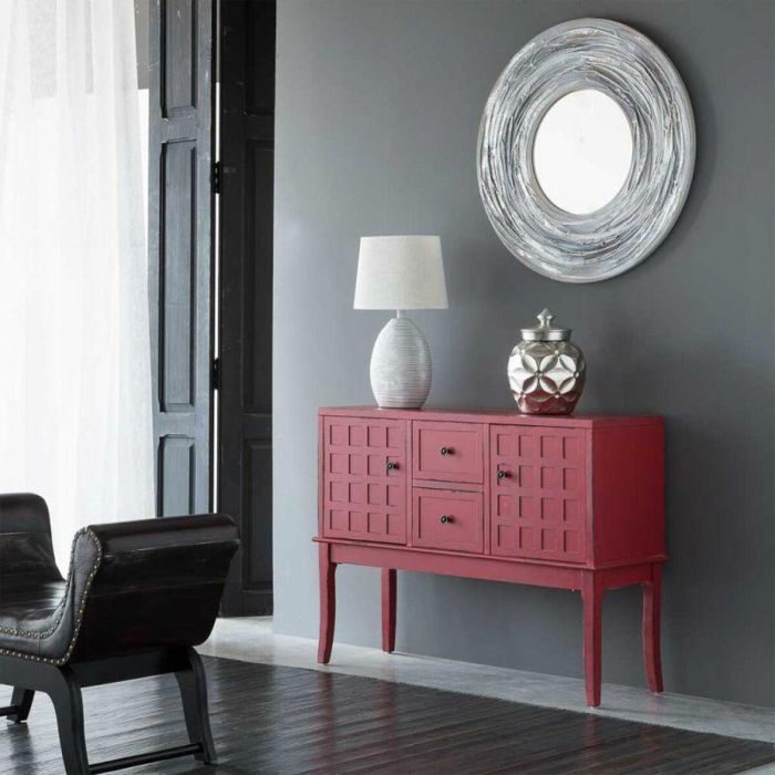 Recibidor con Cajones Alexandra House Living Rojo Madera de abeto Madera MDF 36 x 82 x 108 cm 9