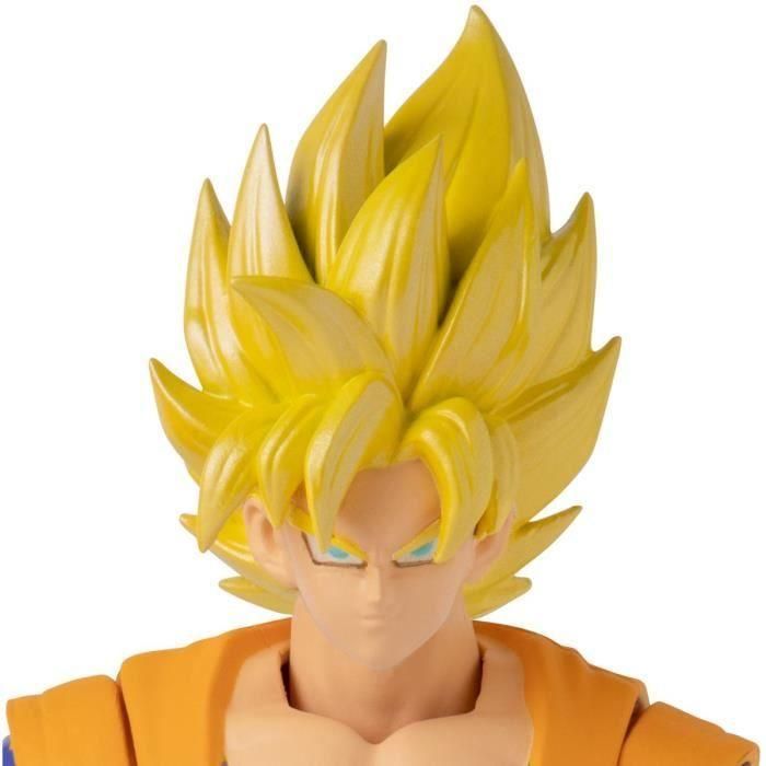 Bandai Dragon Stars Super Saiyan Goku Figura de Acción Coleccionable Dragon Ball Super con 16 Puntos de Articulación 17 cm 3