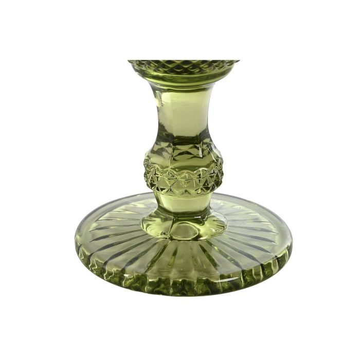 Set de Copas DKD Home Decor Verde Cristal 325 ml 1