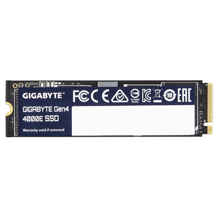 GIGABYTE Gen4 4000E 1 TB M.2 PCI Express 4.0 NVMe 3D NAND 1 GIGABYTE Gen4 4000E 1 TB M.2 PCI Express 4.0 NVMe 3D NAND 1