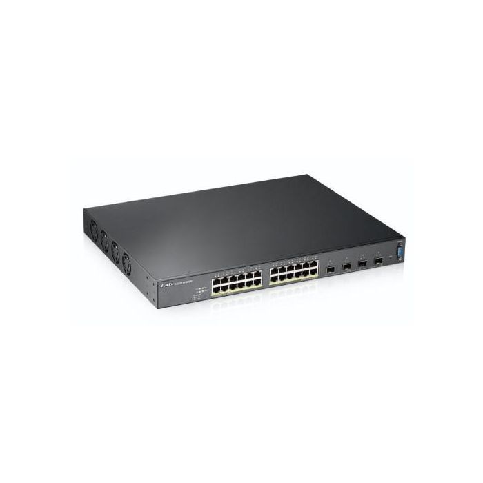 Zyxel XGS2210-28HP Gestionado L2 Gigabit Ethernet (10/100/1000) Energía sobre Ethernet (PoE) 1U Negro 1