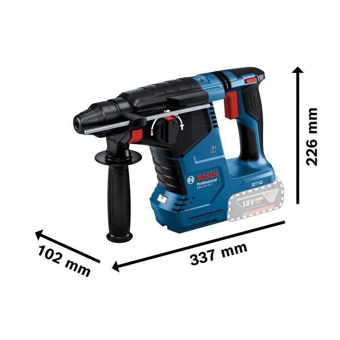 Bosch Professional Bosch Pickler Hammers + 2 Baterías 5AH + cargador L-Boxx 2