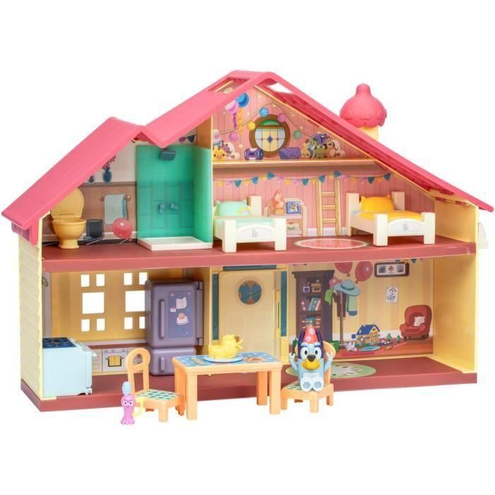MOOSE 17669 La Casa de Celebraciones de Bluey con 11 Accesorios y Muebles Quita y Pon, Incluye Figura Exclusiva 1 MOOSE 17669 La Casa de Celebraciones de Bluey con 11 Accesorios y Muebles Quita y Pon, Incluye Figura Exclusiva 1