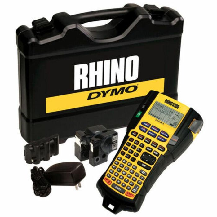 Rotuladora Eléctrica Portátil Dymo Rhino 5200 Maletín (3 Unidades) 1 Rotuladora Eléctrica Portátil Dymo Rhino 5200 Maletín (3 Unidades) 1