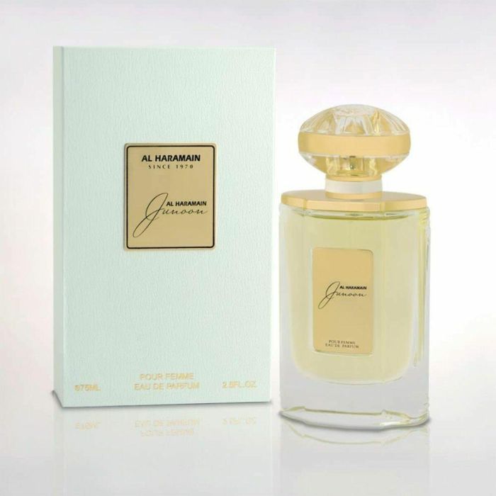 Al Haramain Junoon EDP Vapo 75 ml - Fragancia floral para mujeres 1 Al Haramain Junoon EDP Vapo 75 ml - Fragancia floral para mujeres 1