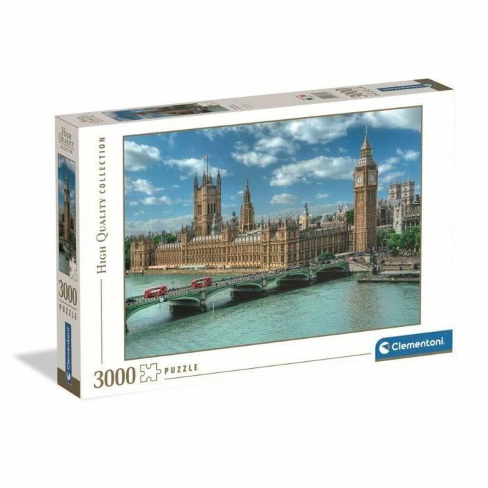 Clementoni CLE8005125330379 Puzzle 3000 piezas Las Casas del Parlamento Clementoni CLE8005125330379 Puzzle 3000 piezas Las Casas del Parlamento