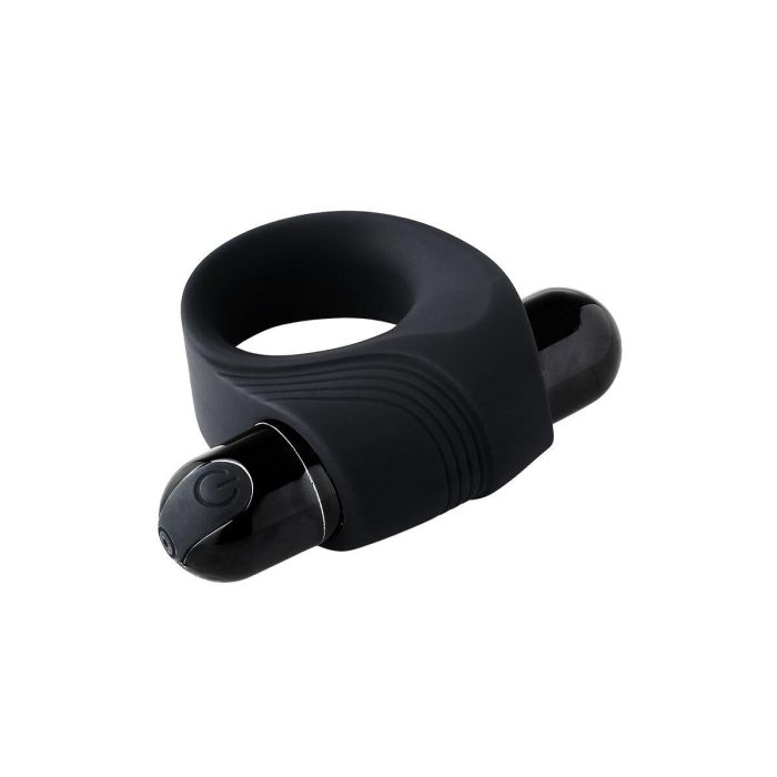 Anillo para el Pene Dream Toys Ramrod Negro 5