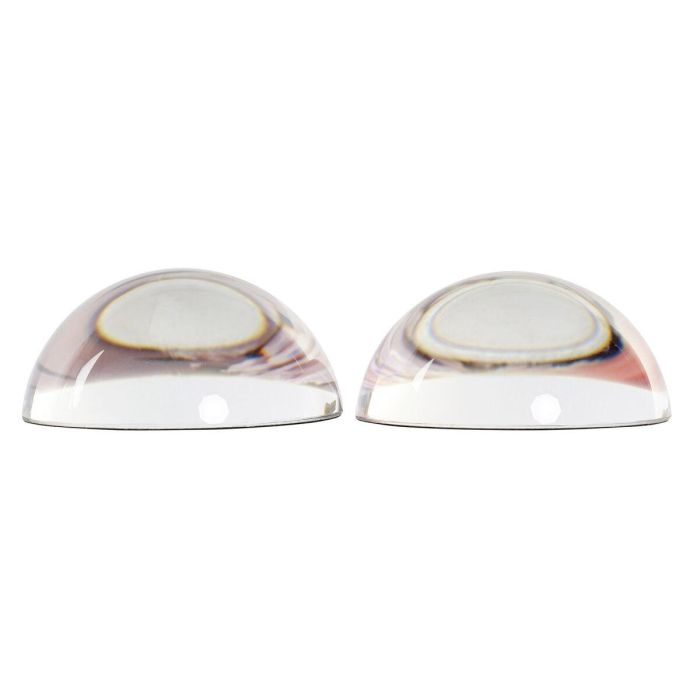Pisapapeles DKD Home Decor Cristal (2 Unidades) 2