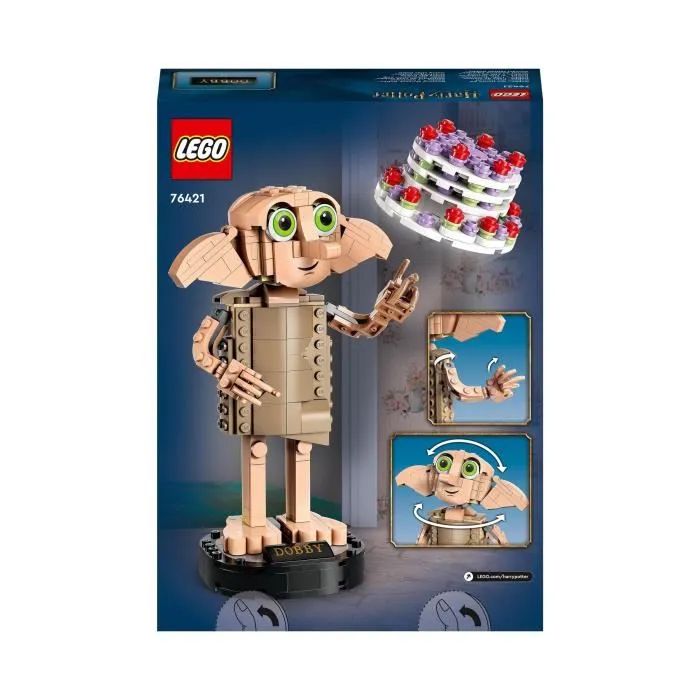 Lego Harry Potter 76421 Dobby El elfo del hogar Figura Coleccionable Juguete para Niños y Niñas 5 Lego Harry Potter 76421 Dobby El elfo del hogar Figura Coleccionable Juguete para Niños y Niñas 5
