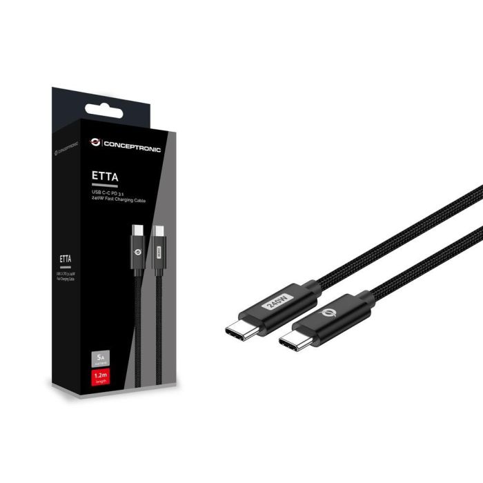 Cable Usb - C Conceptronic Macho - Macho 2 Cable Usb - C Conceptronic Macho - Macho 2