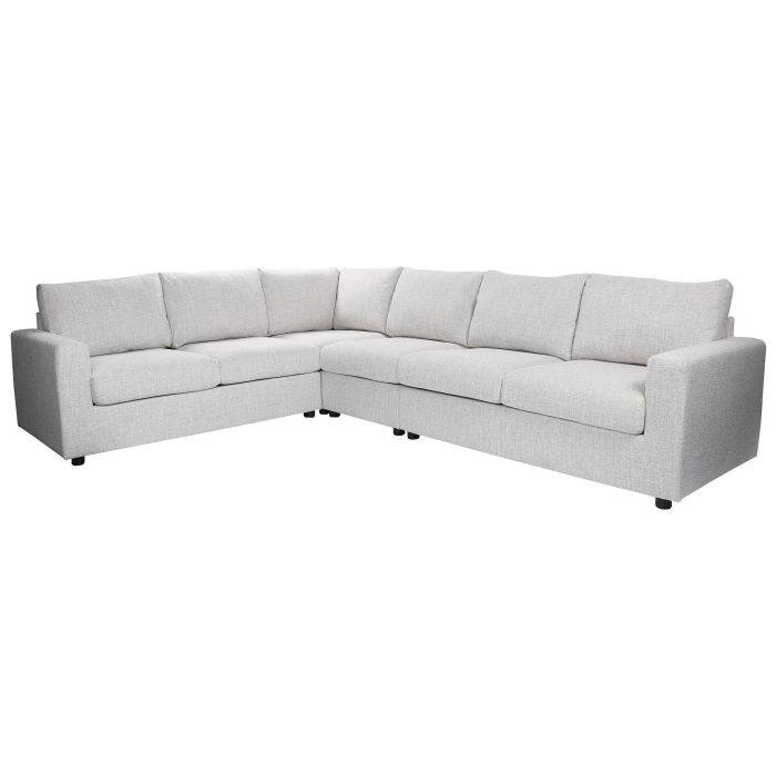 Sofa Loft DKD Home Decor Gris Claro 303 x 86 x 235 cm 0 Sofa Loft DKD Home Decor Gris Claro 303 x 86 x 235 cm 0