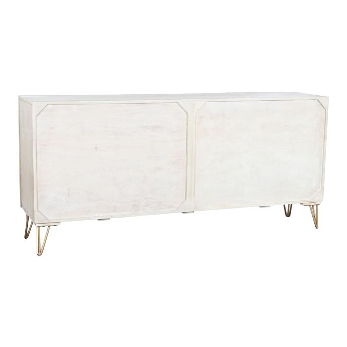 Buffet Neoclasico DKD Home Decor Blanco Marron Claro 38 x 75 x 160 cm 8