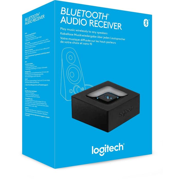 Logitech Adaptador de Audio Bluetooth para Altavoces, Convierte Sistema de Sonido en Inalámbrico, Conexión Multipunto RCA 3.5mm 7 Logitech Adaptador de Audio Bluetooth para Altavoces, Convierte Sistema de Sonido en Inalámbrico, Conexión Multipunto RCA 3.5mm 7