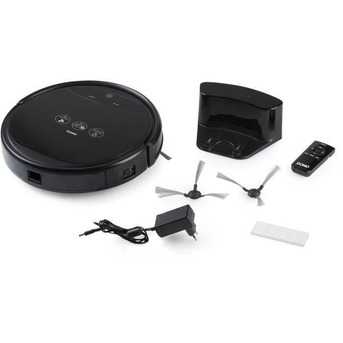 Domo DO7293SN - Robot Aspirador con Mando a Distancia, 120 min de Autonomía, 2000 PA de Succión, 550 ml de Depósito 5