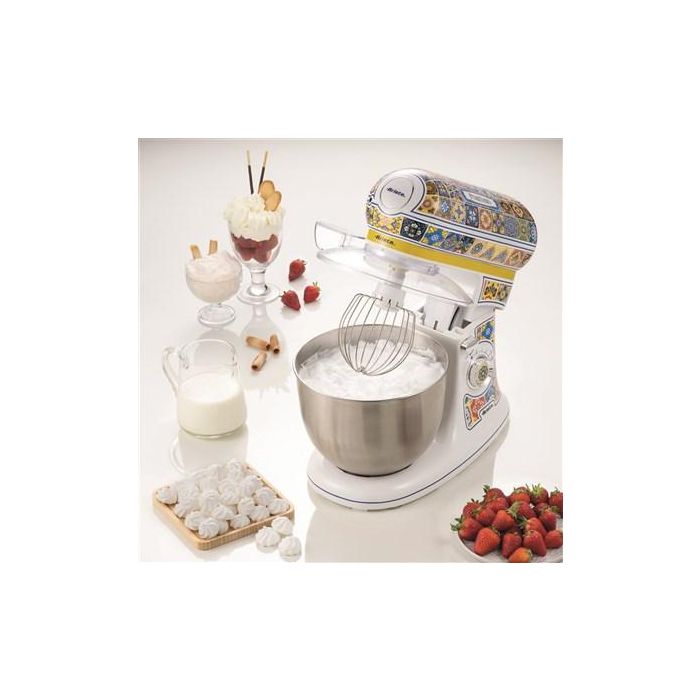 Ariete Robot de Cocina 5.5L Positano, Acero Inoxidable, 10 Velocidades, Función Pulse 5 Ariete Robot de Cocina 5.5L Positano, Acero Inoxidable, 10 Velocidades, Función Pulse 5
