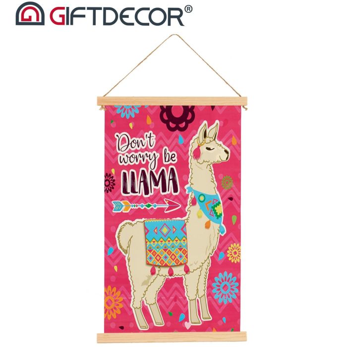 Lienzo Pergamino Llama Surtidos 33X54Cm Giftdecor (24 Unidades) 1 Lienzo Pergamino Llama Surtidos 33X54Cm Giftdecor (24 Unidades) 1