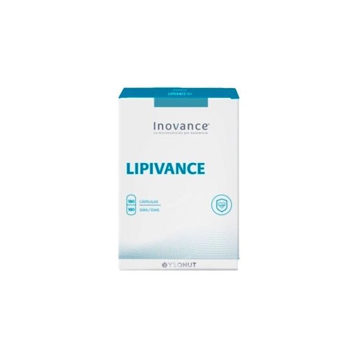 Inovance Lipivance 180 Cap. Suplemento para niveles normales de colesterol con levadura roja de arroz