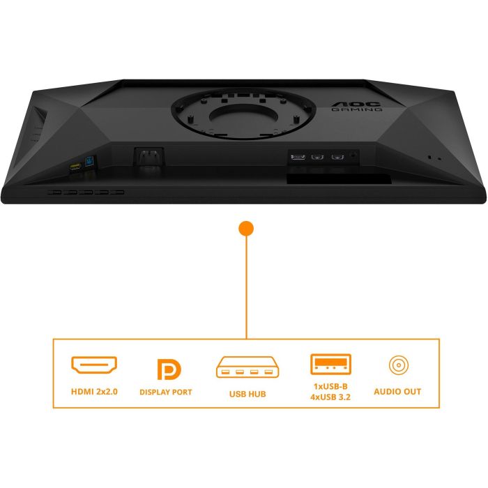 AOC 25G4SXU Monitor Gaming 24.5" Full HD 1920x1080 LED Fast IPS 310Hz 1ms HDR10 Negro/Gris 8