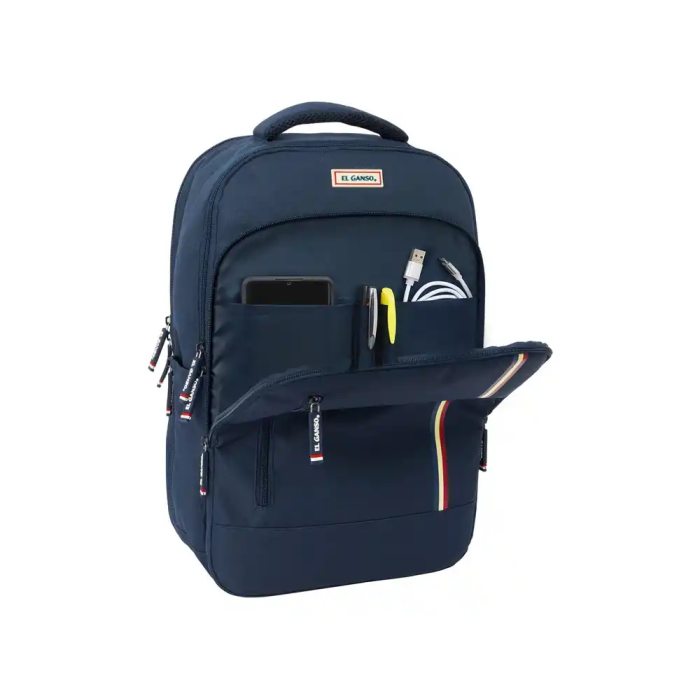El Ganso Mochila Portátil Eclipse 15,6" para Tablet y USB con Puerto, 29x44x15 cm 4