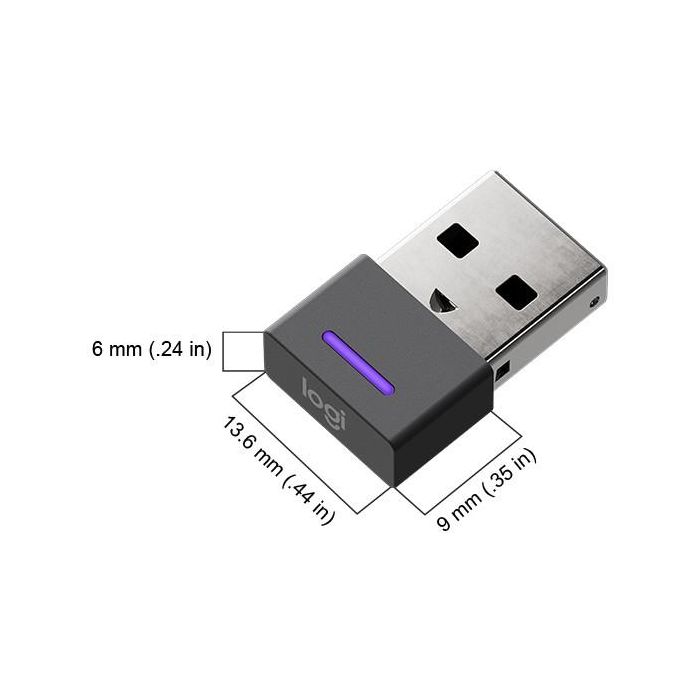 Logitech Zone Wireless Receptor Bluetooth 1