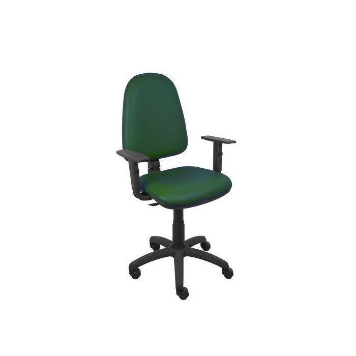 Silla Piqueras Y Crespo Ayna Brazos Regulables Mecanismo Contacto Permanente Con Regulacion De Profundidad Asiento Y Respaldo Tapizado Similpiel Verde Botella