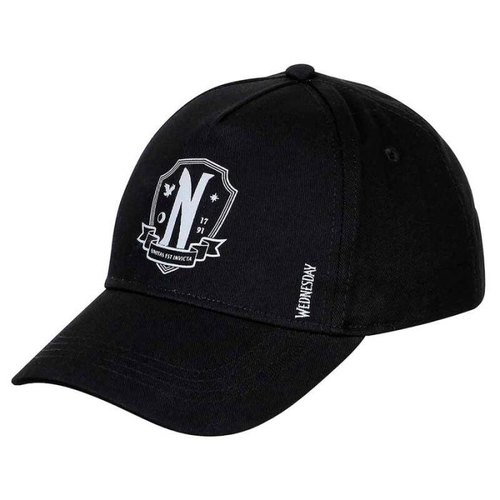 Wednesday Miércoles Gorra Infantil Adjustable Negro 100% Algodón 1