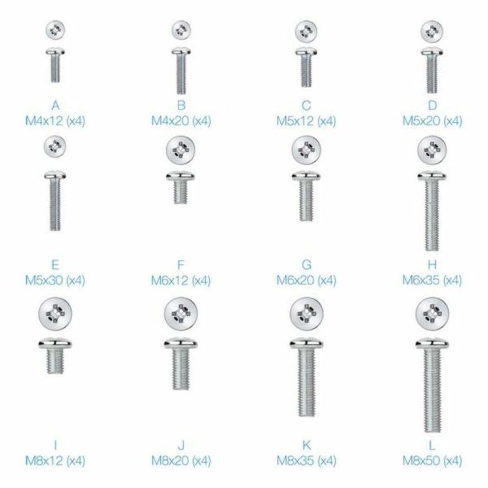 Kit de tornillos TooQ SSK4820 3 Kit de tornillos TooQ SSK4820 3