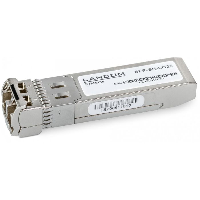 LANCOM SFP-SR-LC25 Módulo Transceptor SFP28 Fibra Óptica 25GBASE-SR/SW LC Multimodo 100m (Paquete de 10 Unidades)