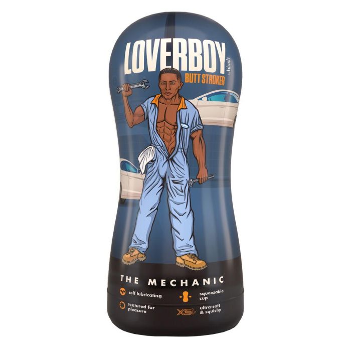Masturbador Masculino Blush Loverboy Marrón 1 Masturbador Masculino Blush Loverboy Marrón 1