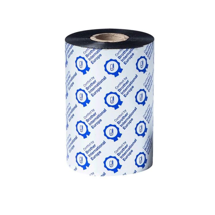 Brother Rollos de Ribbon de Cera Premium 110 mm x 450M - Caja 8 Rollos