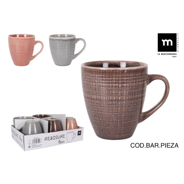 Inde Jarra Mug Gigante Reassure 550 cc - 14 x 10.2 x 11.5 cm (24 Unidades) 0 Inde Jarra Mug Gigante Reassure 550 cc - 14 x 10.2 x 11.5 cm (24 Unidades) 0