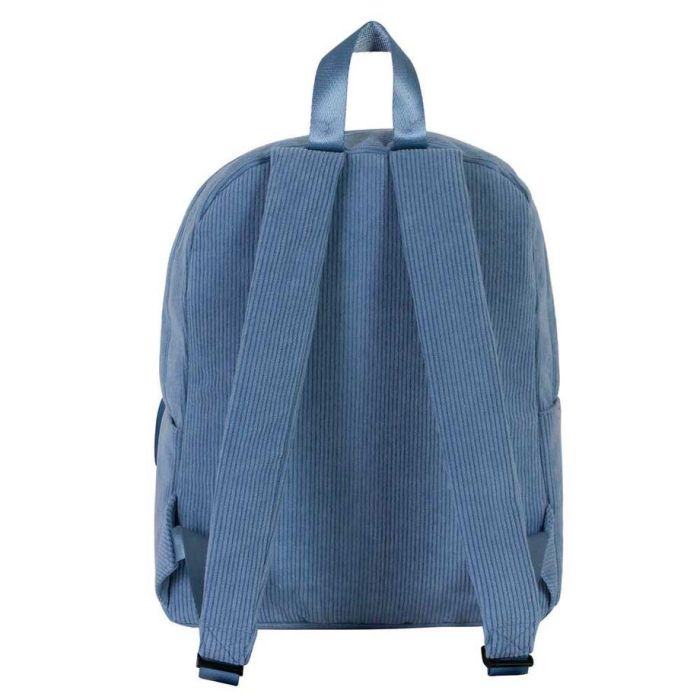 Disney Lilo y Stitch Mochila Roy Sight Azul - Urbana de Pana con Compartimento Acolchado 2 Disney Lilo y Stitch Mochila Roy Sight Azul - Urbana de Pana con Compartimento Acolchado 2