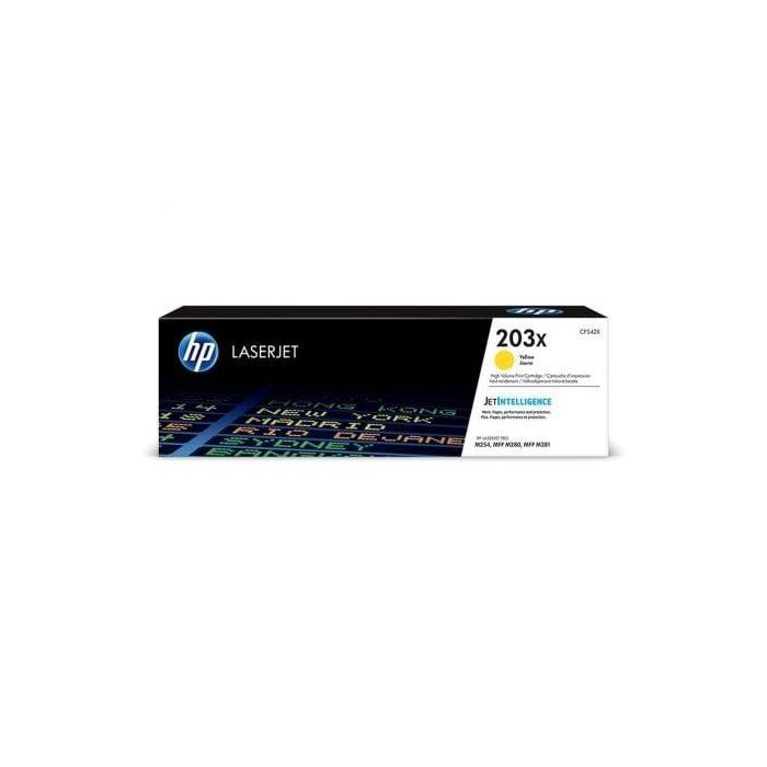 HP 203X Toner Amarillo Alta Capacidad HP203X (CF542X) HP 203X Toner Amarillo Alta Capacidad HP203X (CF542X)