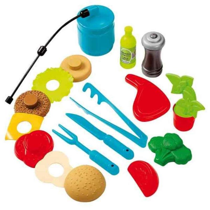 Ecoiffier 4669 Plancha Rodante de Juguete con Comida, Bombona, Molinillo, Utensilios y Accesorios de Cocina para Niños +18 Meses 1 Ecoiffier 4669 Plancha Rodante de Juguete con Comida, Bombona, Molinillo, Utensilios y Accesorios de Cocina para Niños +18 Meses 1