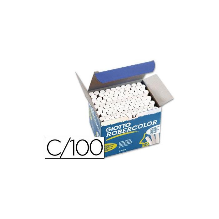 Giotto Tizas Robercolor Antipolvo Blanco Caja 100 Ud