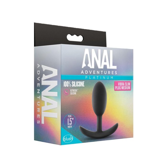 Plug Anal Blush Adventures Negro (7,6 cm) (10,1 cm) 1 Plug Anal Blush Adventures Negro (7,6 cm) (10,1 cm) 1