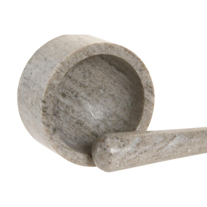 Mortero Moderno DKD Home Decor Beige 12.5 x 7.5 x 12.5 cm 3 Mortero Moderno DKD Home Decor Beige 12.5 x 7.5 x 12.5 cm 3