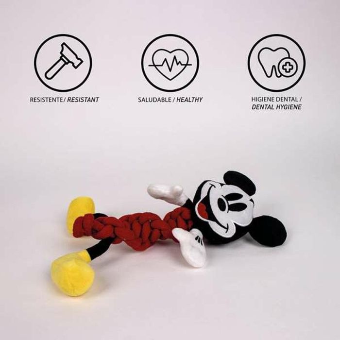 Juguete para perros Mickey Mouse Rojo 11 x 27 x 9,5 cm 2 Juguete para perros Mickey Mouse Rojo 11 x 27 x 9,5 cm 2