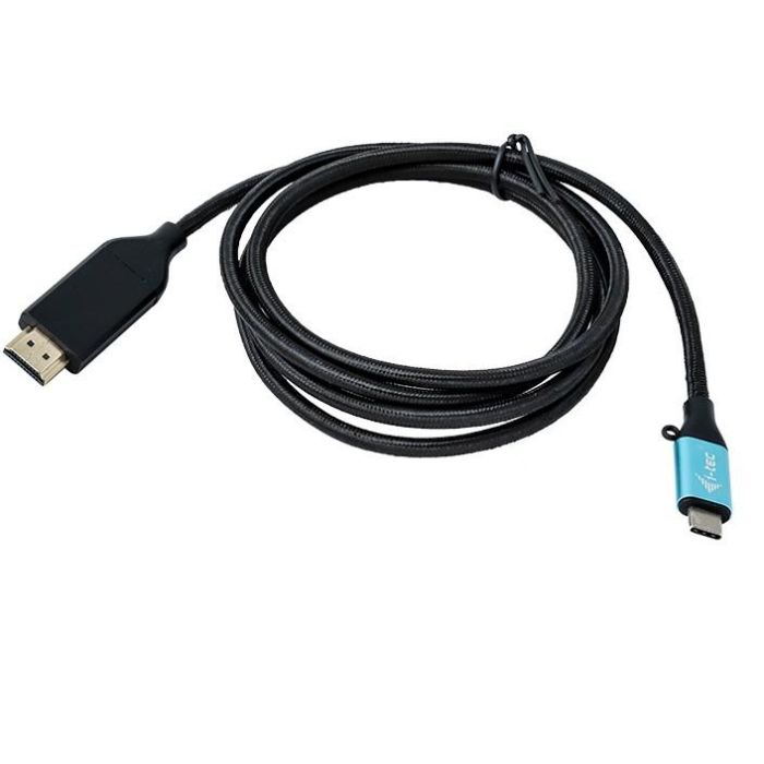 Cable USB-C a HDMI i-Tec C31CBLHDMI60HZ2M Negro 2 m 4K Ultra HD 2 Cable USB-C a HDMI i-Tec C31CBLHDMI60HZ2M Negro 2 m 4K Ultra HD 2