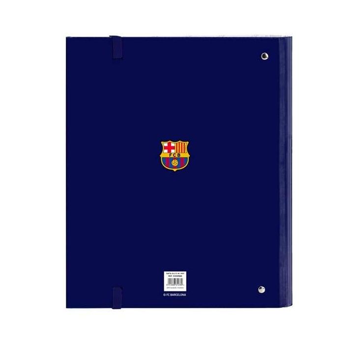 Safta Carpeta Anillas A4 Cartón Forrado 4 Anillas 35mm, Recambio 100H, Goma, 5 Separadores - FC Barcelona 1ª Equipación 25/26 1 Safta Carpeta Anillas A4 Cartón Forrado 4 Anillas 35mm, Recambio 100H, Goma, 5 Separadores - FC Barcelona 1ª Equipación 25/26 1