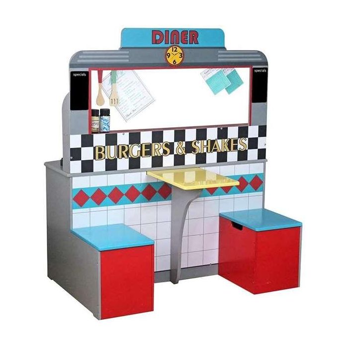 Cocina retro de madera woomax 90x58x104 cm 2 Cocina retro de madera woomax 90x58x104 cm 2