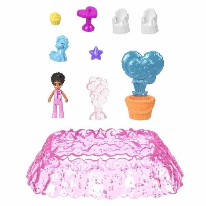 Polly Pocket Set Dreamland Minifigura y unicornio JCB15 0 Polly Pocket Set Dreamland Minifigura y unicornio JCB15 0