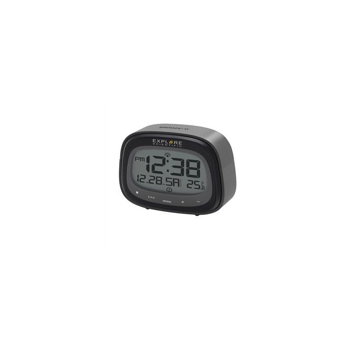 Explore Scientific RDC-3006 Reloj Despertador Negro con Función Táctil y Temperatura Interior Explore Scientific RDC-3006 Reloj Despertador Negro con Función Táctil y Temperatura Interior