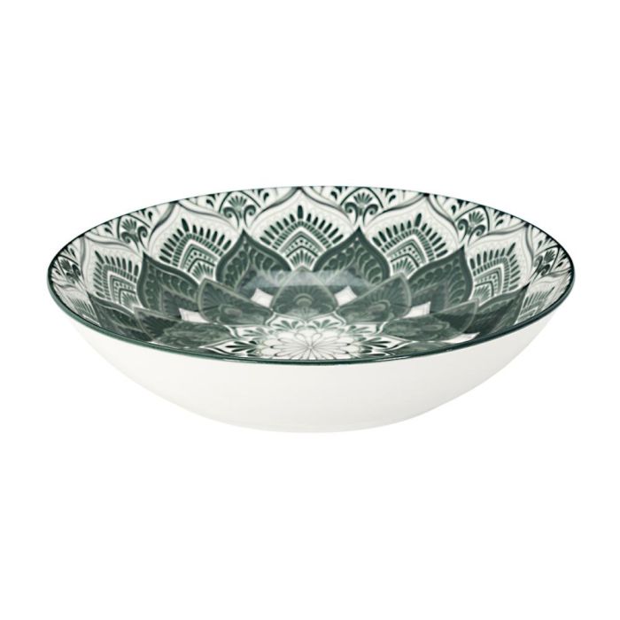 Vajilla 12 Piezas Mandala Verde Home Deco Factory 5 Vajilla 12 Piezas Mandala Verde Home Deco Factory 5