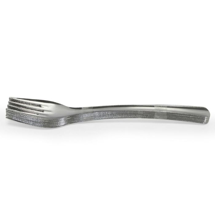 Amefa Set 12 Tenedores Mesa Ecologic Slim Acero Inoxidable Acabado Brillo 0.5 mm 1