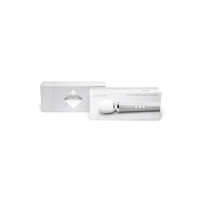 Vibrador Le Wand All That Glimmers Set Blanco 3 Vibrador Le Wand All That Glimmers Set Blanco 3