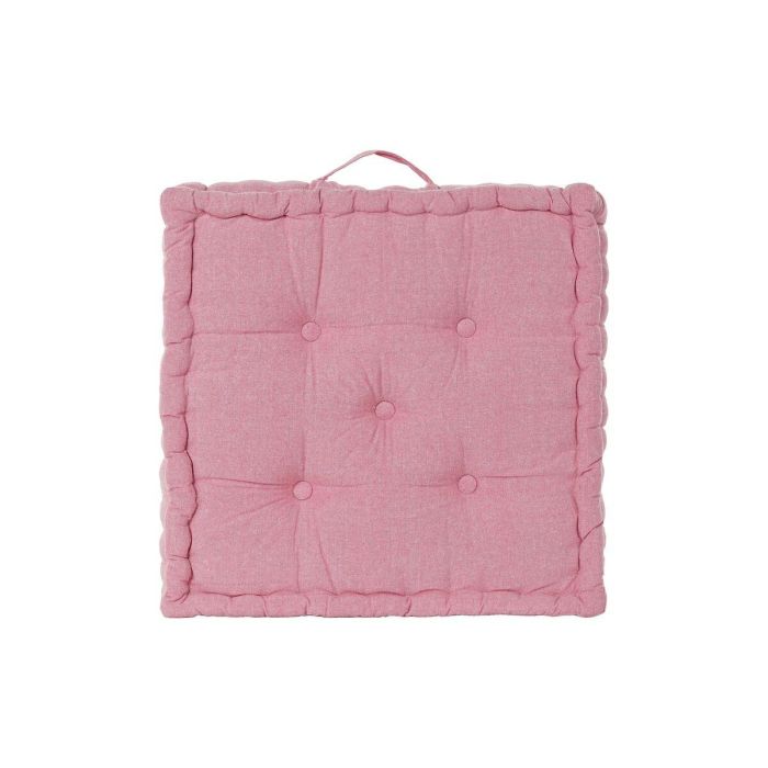 Cojin Basicos DKD Home Decor Verde Rosa 60 x 13 x 60 cm (3 Unidades) 1